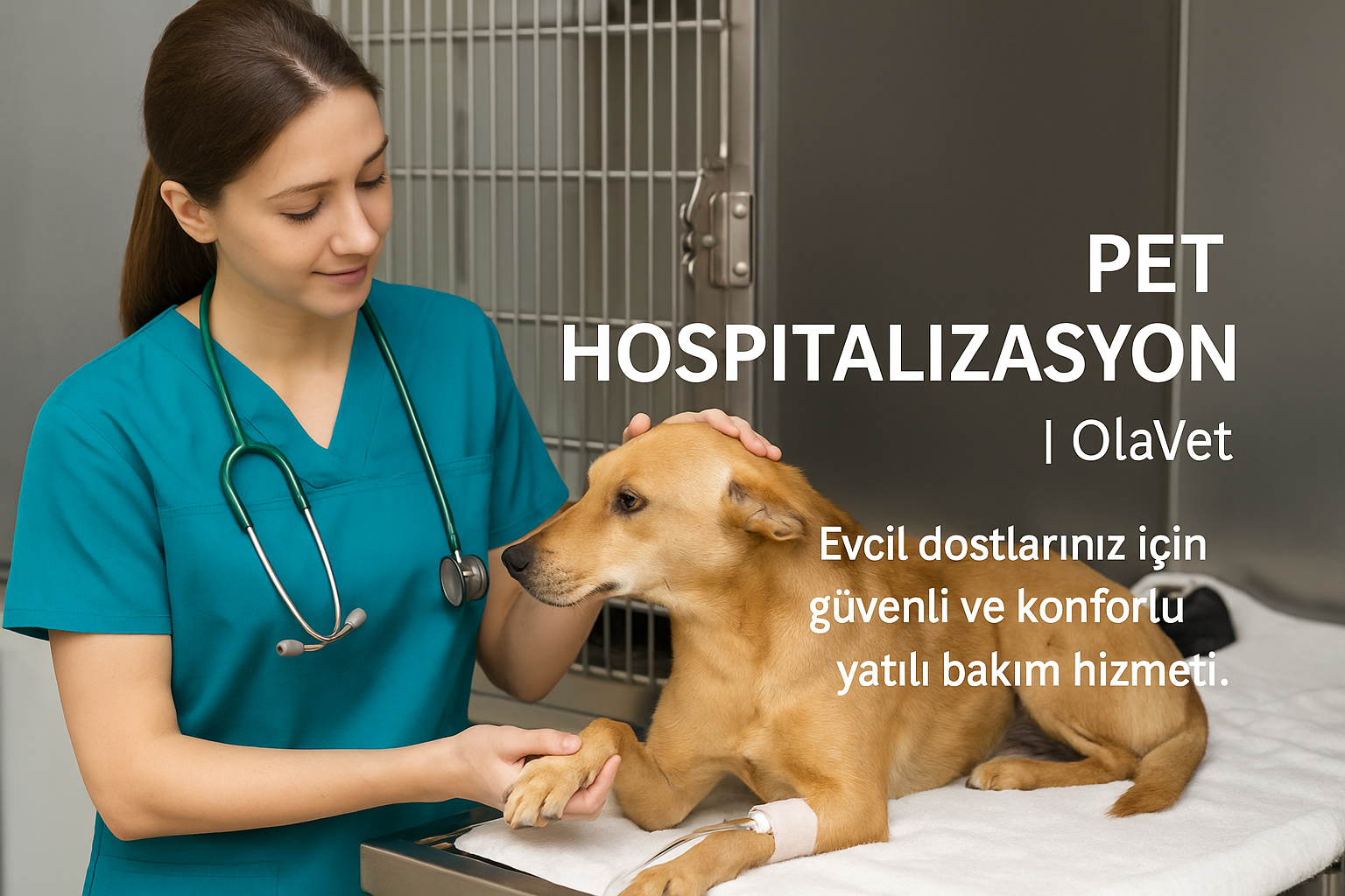 OlaVet Veteriner Kliniği – Pet Hospitalizasyon Hizmetleri