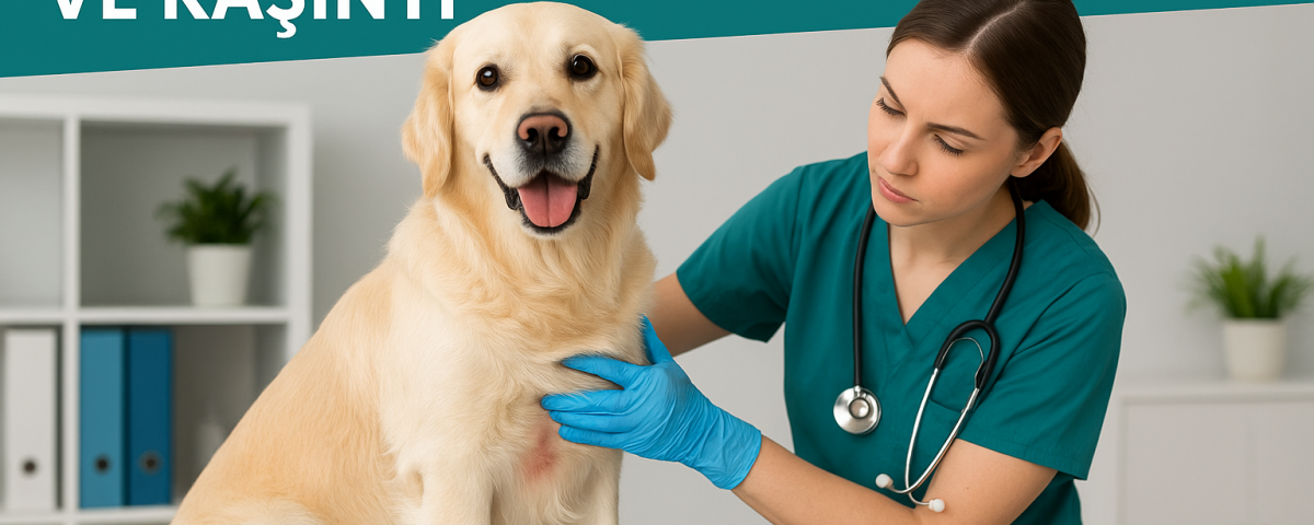 Köpeklerde deri problemleri ve kaşıntı için OlaVet’te veteriner muayenesi